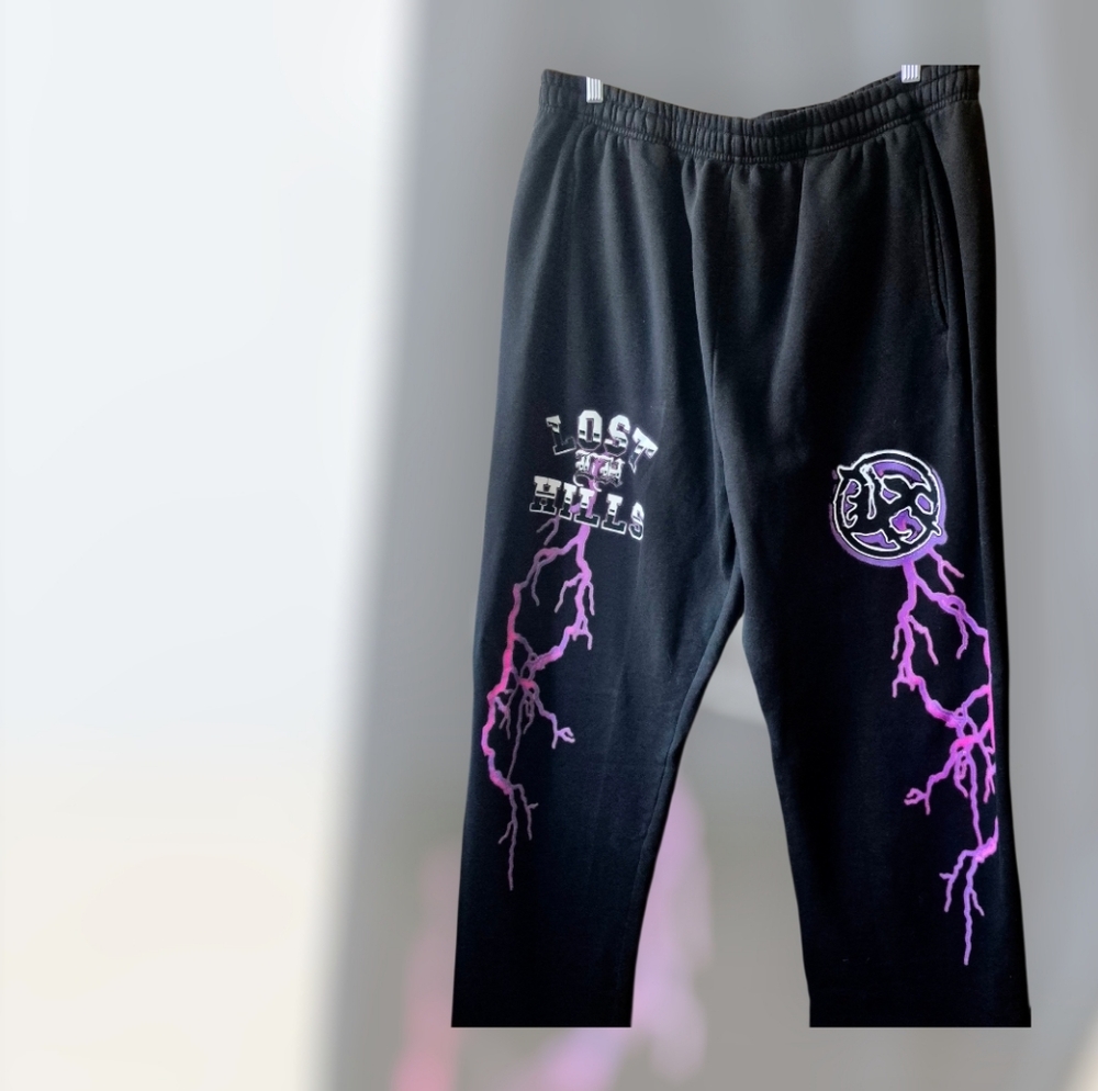 MEN'S LOST HILLS JOGGERS – BLACK  SIZE XXL/2XL